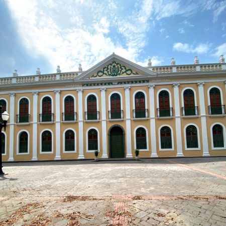 Palácio Barão de Guapy, primeira câmara da cidade - Fonte: Própria, 2022.
