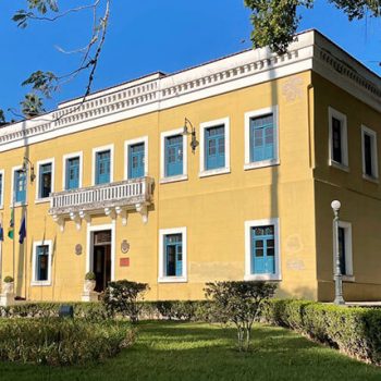 Prefeitura Municipal de Piraí, prédio construído no séc XIX - Fonte: Própria, 2022.